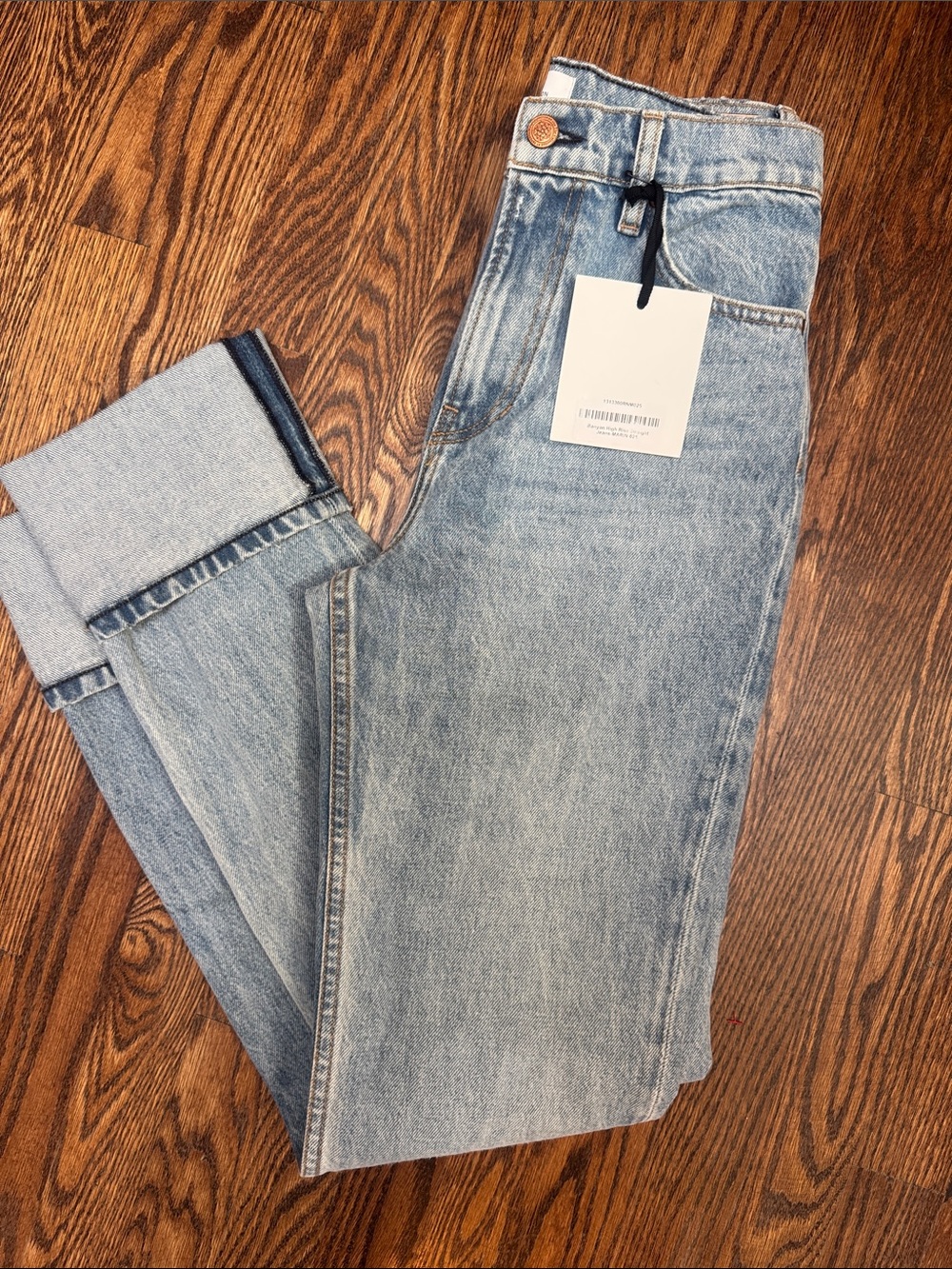 Reformation, The Collection, Banyan, High Rise Straight Leg Jeans